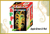 Apple Green & Red
